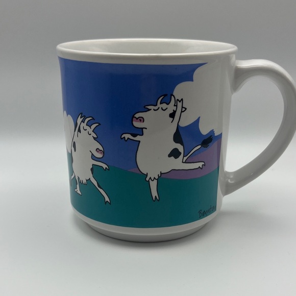 Vtg Boynton Baryshnicows Dancing Cow Mug - Picture 6 of 8